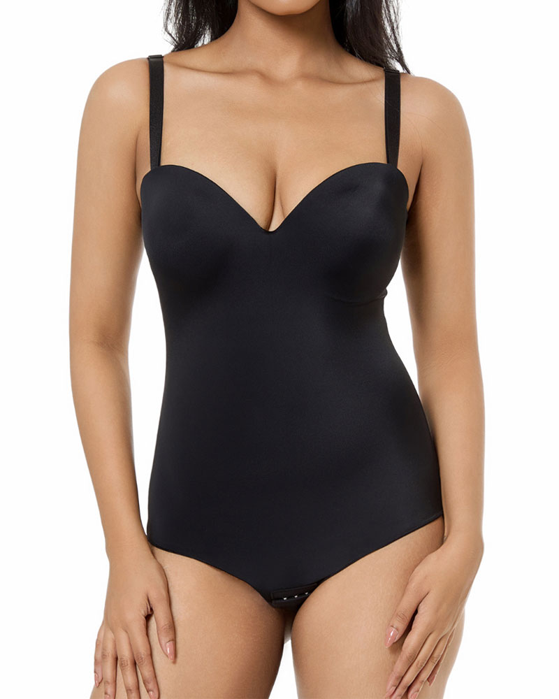 Vibecurve® Luxurious Body Shaping Bodysuit Adjustable Comfortable Fit Seamless Stylish Lingerie