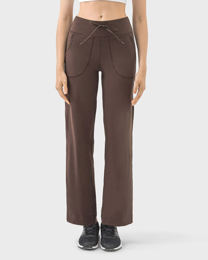 🔥Vibecurve® Yoga Scrub Pants Women Mid Rise Stretchy Work Pants