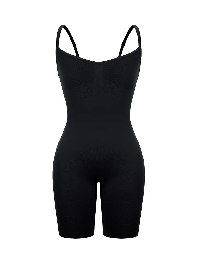 vibecurve®Full Body Shapewear Bodysuit for Women Tummy Control Body Shaper Thigh Slimmer Shorts Seamless Sculp