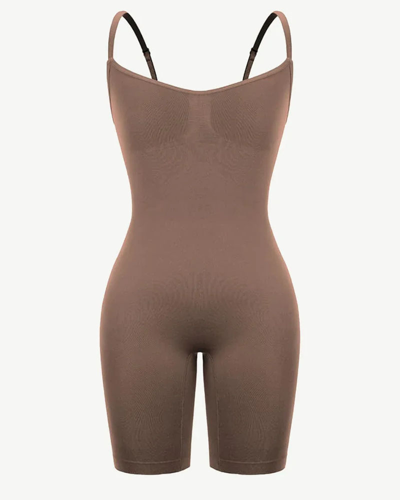 vibecurve®Full Body Shapewear Bodysuit for Women Tummy Control Body Shaper Thigh Slimmer Shorts Seamless Sculp