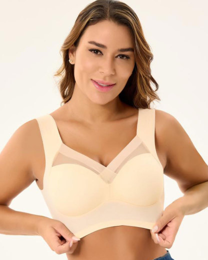 【5counts】Vibecurve® Seamless wireless push up bra backless no show invisible for women Minimalist Womenswear