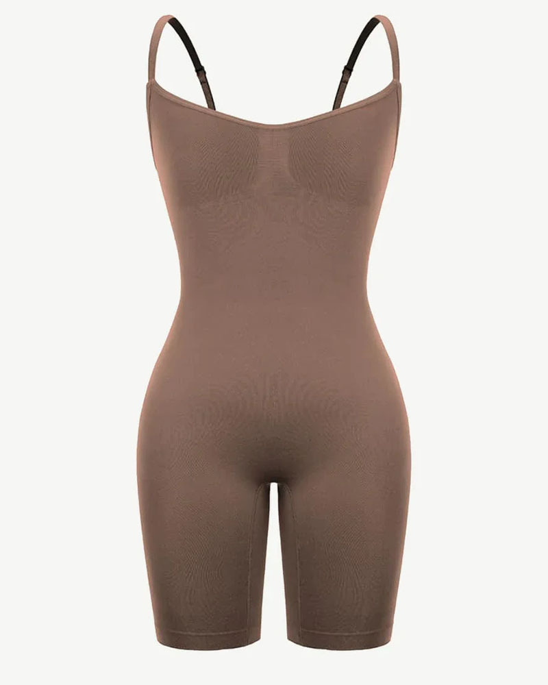 vibecurve®Full Body Shapewear Bodysuit for Women Tummy Control Body Shaper Thigh Slimmer Shorts Seamless Sculp