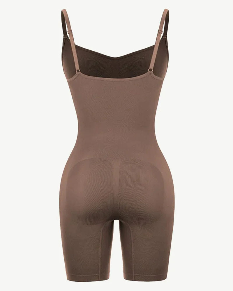 vibecurve®Full Body Shapewear Bodysuit for Women Tummy Control Body Shaper Thigh Slimmer Shorts Seamless Sculp