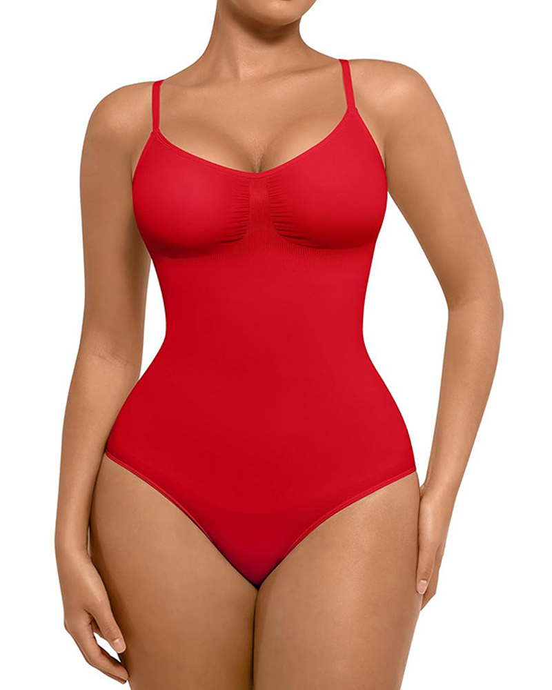 Vibecurve® Shapewear for Women Tummy Control Bodysuit Seamless Sculpting Snatched Waist Body Suit Brief
