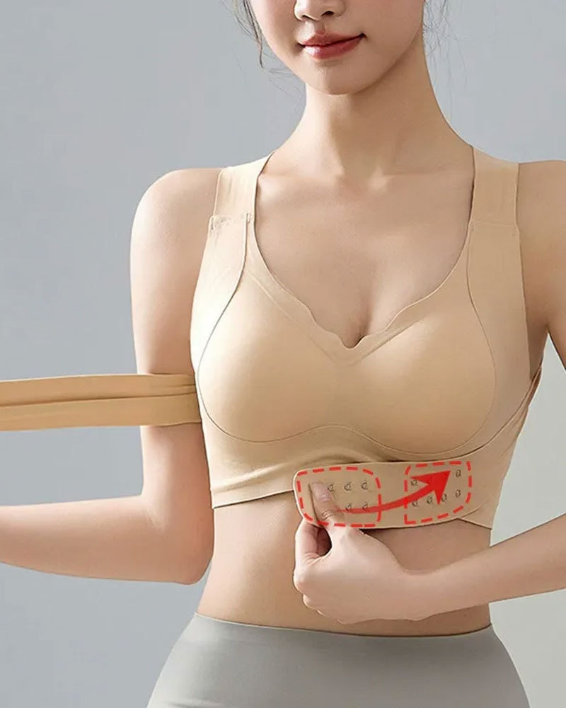 Vibecurve® Front Clasp Push Up Bra Posture Corrector Bra