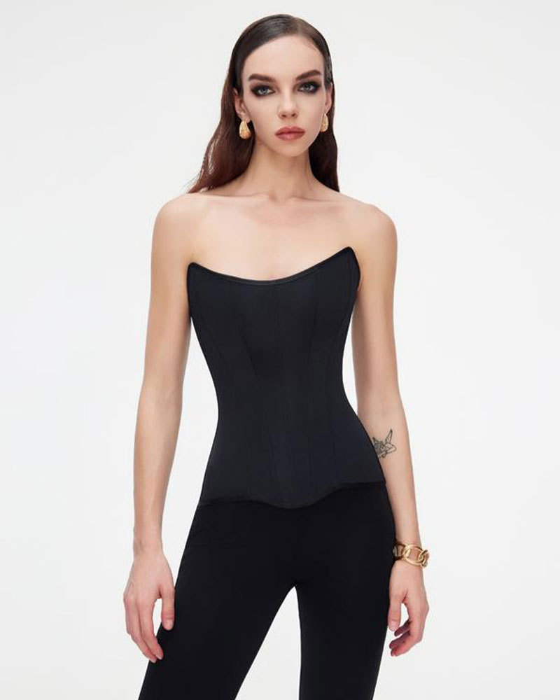 Vibecurve® Corset-Snatched Fit|Waist Trainer| body shapewear| Check Fit Thick| Basic bustier