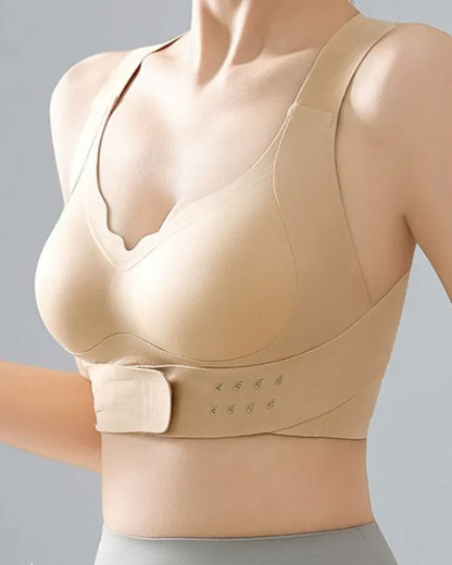 Vibecurve® Front Clasp Push Up Bra Posture Corrector Bra