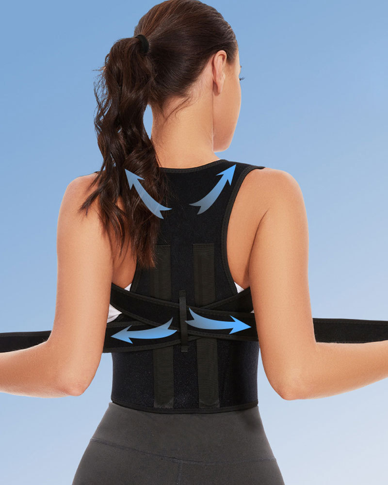 Vibecurve® Adjustable Posture Corrector Brace For Women And Men