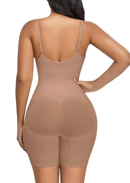 Vibecurve® Bodysuit for Women Seamless Shapewear Tummy Control Sculpting Body Shaper Butt Lifter