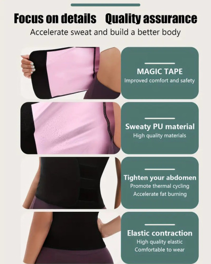 Vibecurve®Exercise Sweat Sauna Suit Body-Tight Sweating Waist Corset