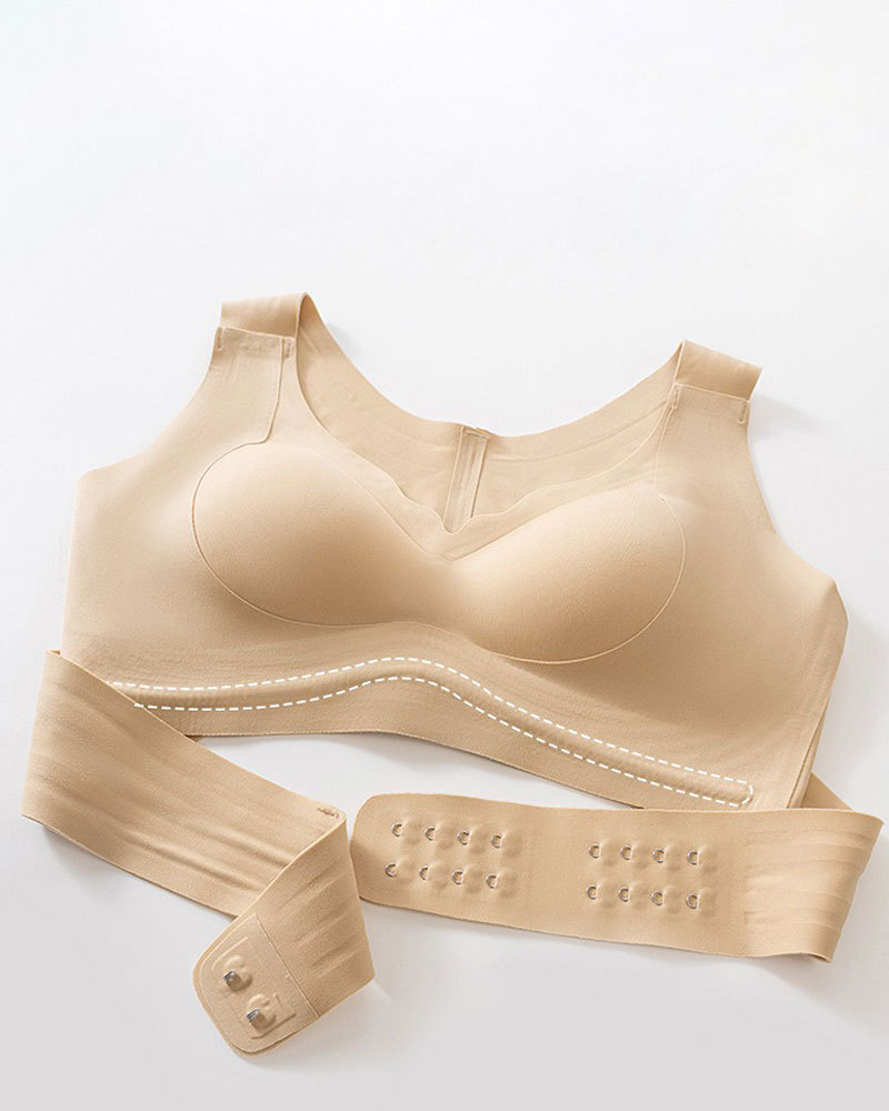 Vibecurve® Front Clasp Push Up Bra Posture Corrector Bra