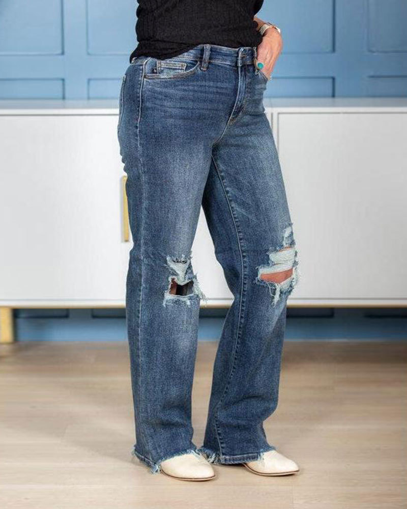 Vibecurve® Blue Jeans Ladies In The 90s