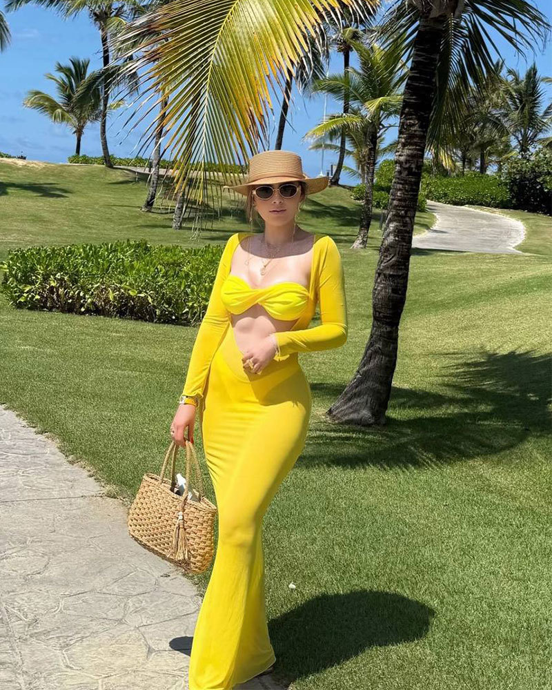 Vibecurve® Sexy Bikini Three Piece Set