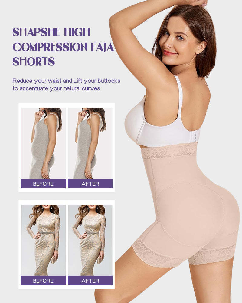 Vibecurve® Slimming Butt Lifter High Waist Seamless Shorts For Women