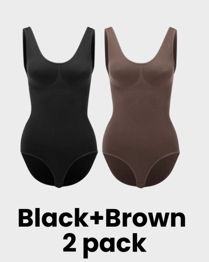 Vibecurve® Smoothing Seamless Tank Top Bodysuit Tummy Control Shapewear