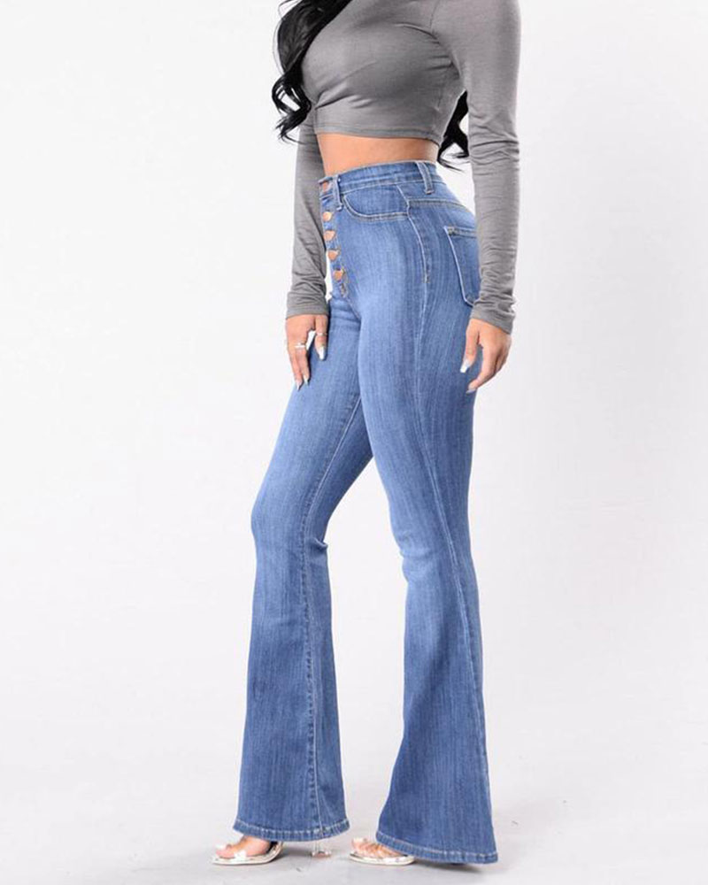 Vibecurve® Vibrant Women’s Flare Denim Jeans