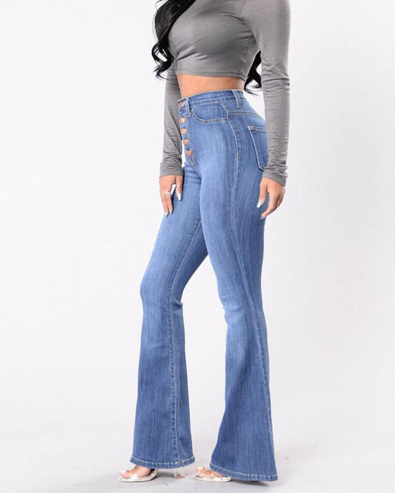 Vibecurve® Vibrant Women’s Flare Denim Jeans