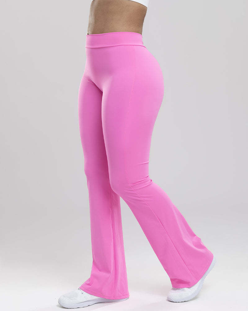 Vibecurve® Women's Deep V Back Fitness Legging Squat Proof Flared Yoga Pants