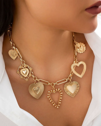 Vibecurve® Love Pendant Clavicle Necklace