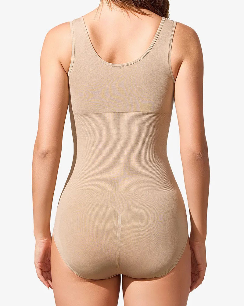 Vibecurve®Women's Seamless Round Neck Tummy Tights