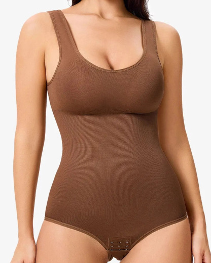 Vibecurve®Women's Seamless Round Neck Tummy Tights