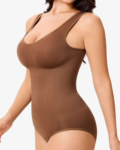 Vibecurve®Women's Seamless Round Neck Tummy Tights