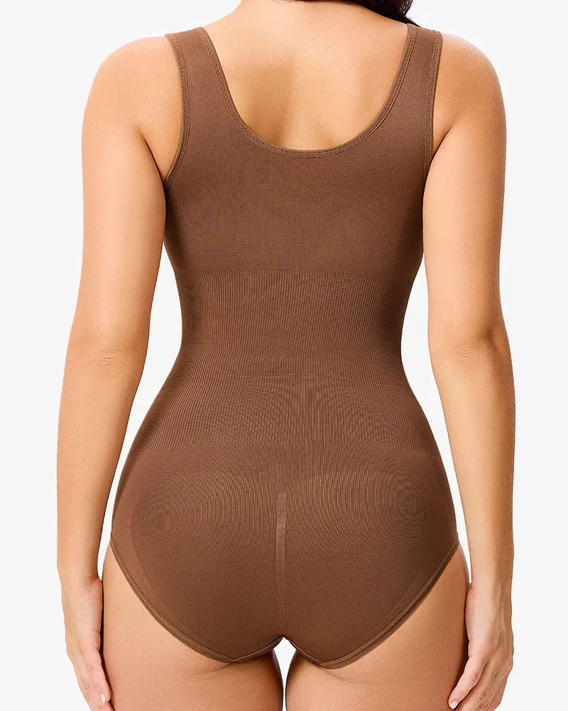 Vibecurve®Women's Seamless Round Neck Tummy Tights