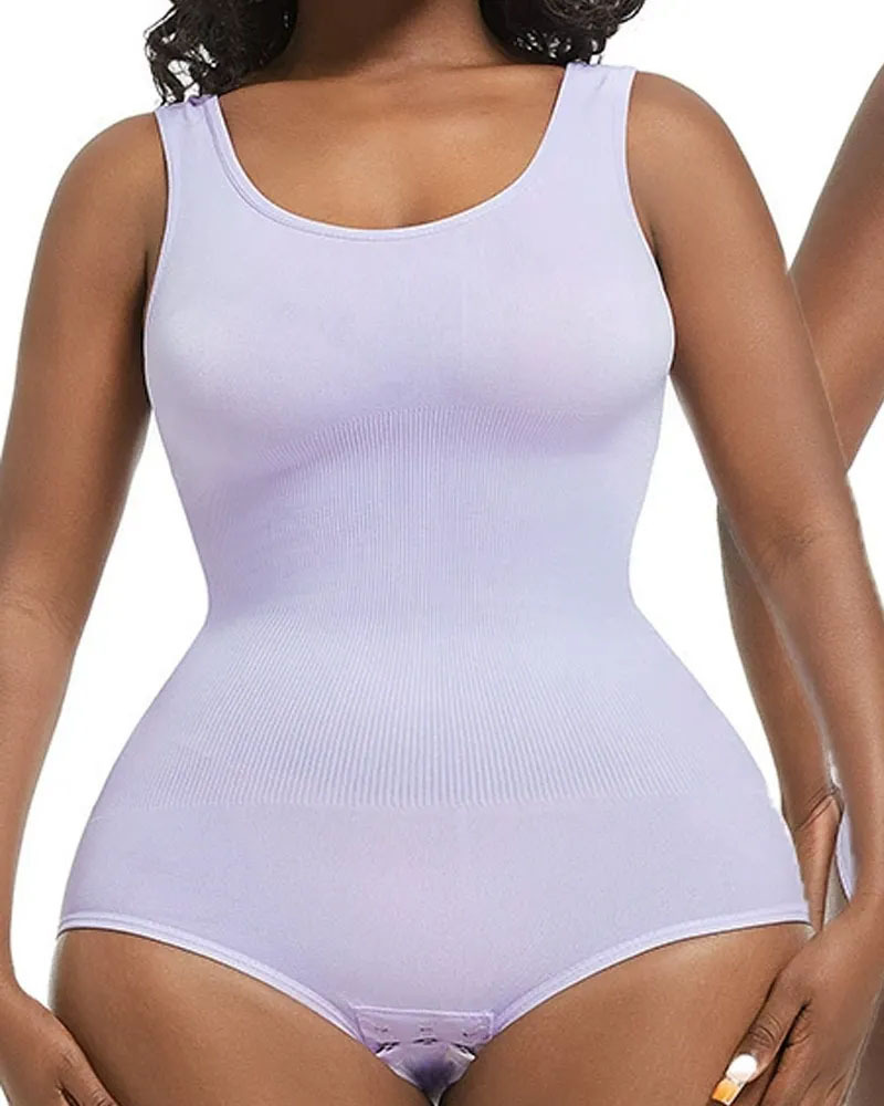 Vibecurve®Women's Seamless Round Neck Tummy Tights