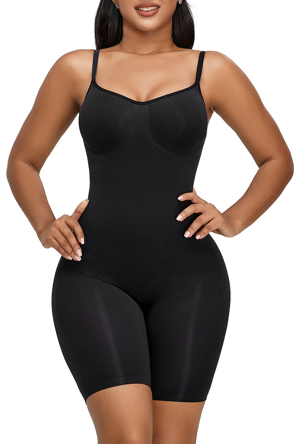 Vibecurve® Bodysuit for Women Seamless Shapewear Tummy Control Sculpting Body Shaper Butt Lifter