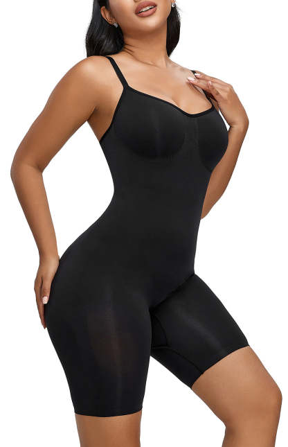 Vibecurve® Bodysuit for Women Seamless Shapewear Tummy Control Sculpting Body Shaper Butt Lifter