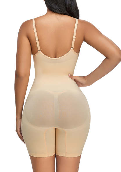 Vibecurve® Bodysuit for Women Seamless Shapewear Tummy Control Sculpting Body Shaper Butt Lifter