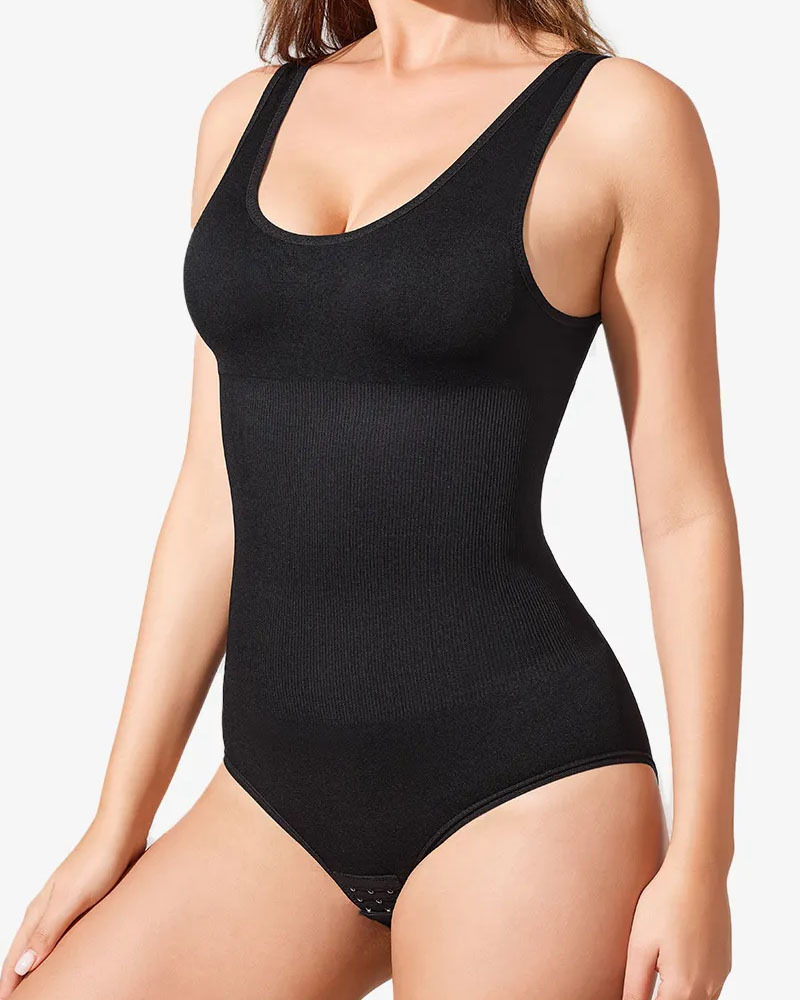 Vibecurve®Women's Seamless Round Neck Tummy Tights