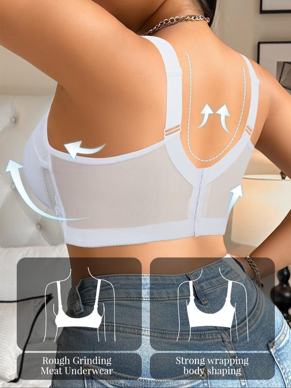 Vibecurve® Plus Size Bras for Women Bra Supportive Underwire Bra