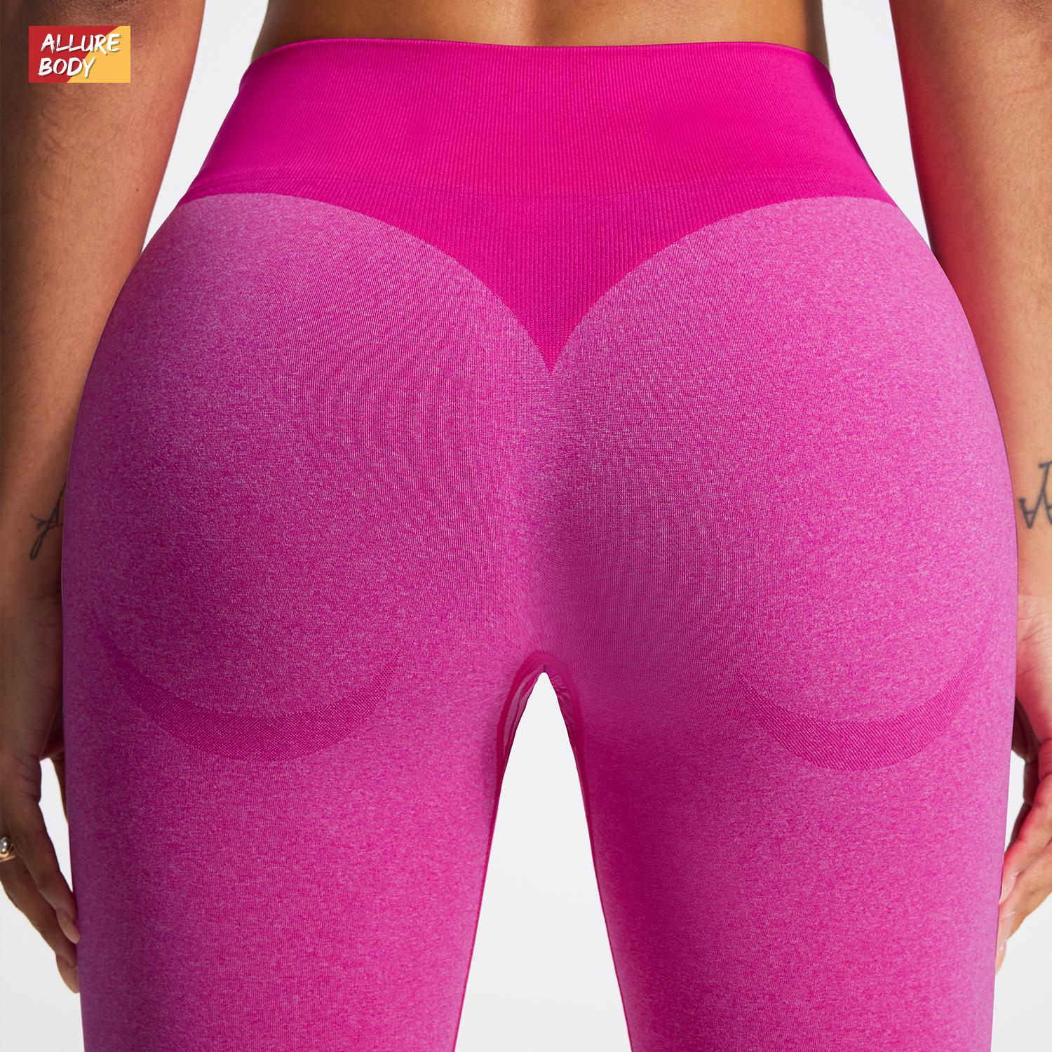 Vibecurve®Seamless high elastic yoga pants hip lift peach hip running sports fitness pants