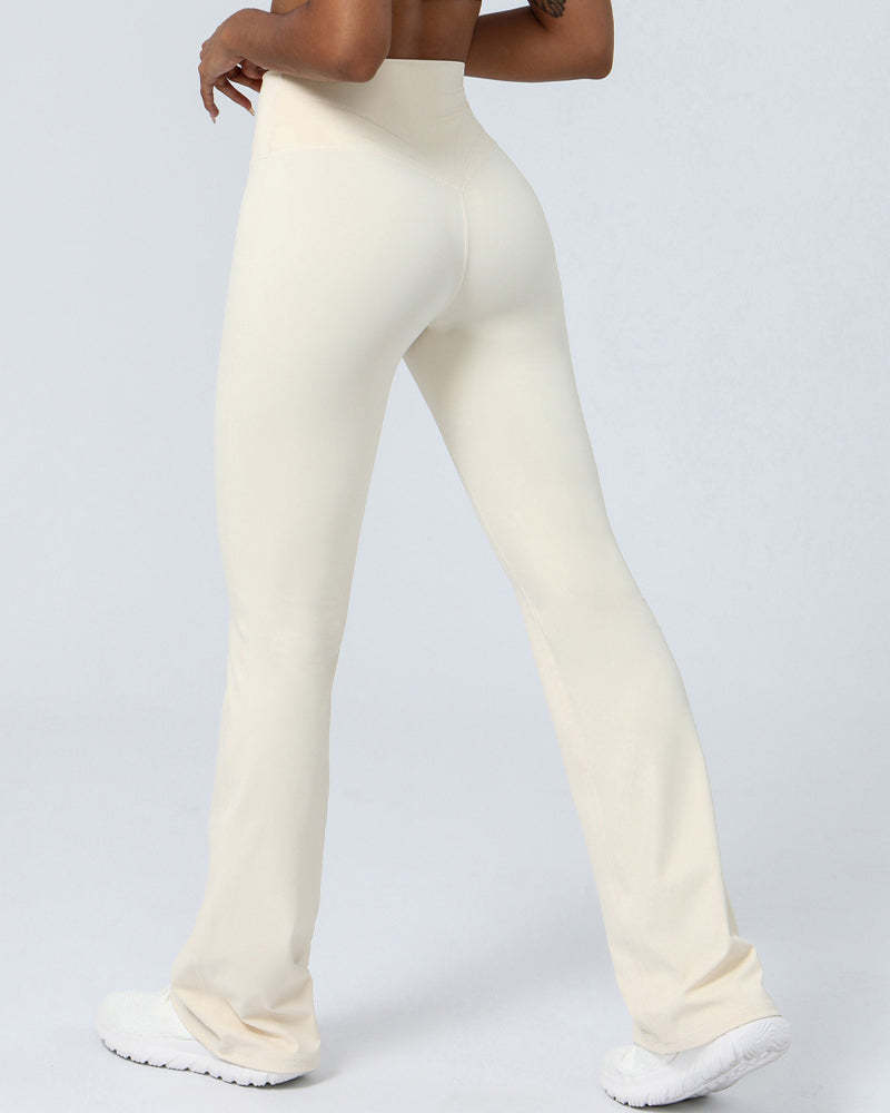 Vibecurve® Women's Tight Fitting Dance Wide Leg Butt Lift Yoga Pants