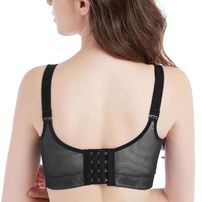 Vibecurve® Padded Push Up Lace Bras for Women Underwire Bras Comfort Floral