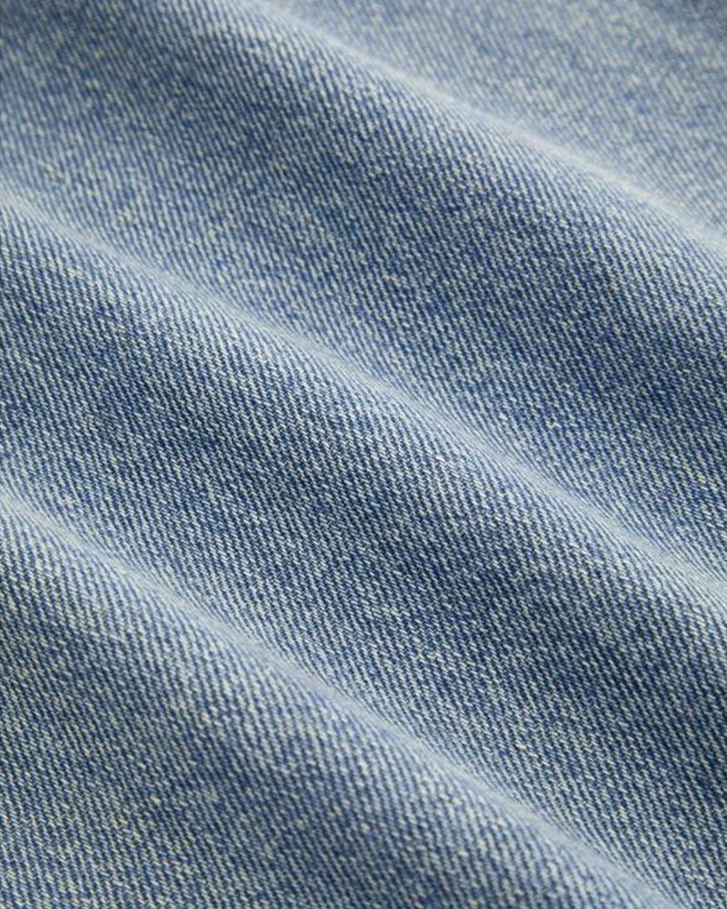 Vibecurve® Mid Rise Solid Bowknot Pocket Wide Leg Jeans