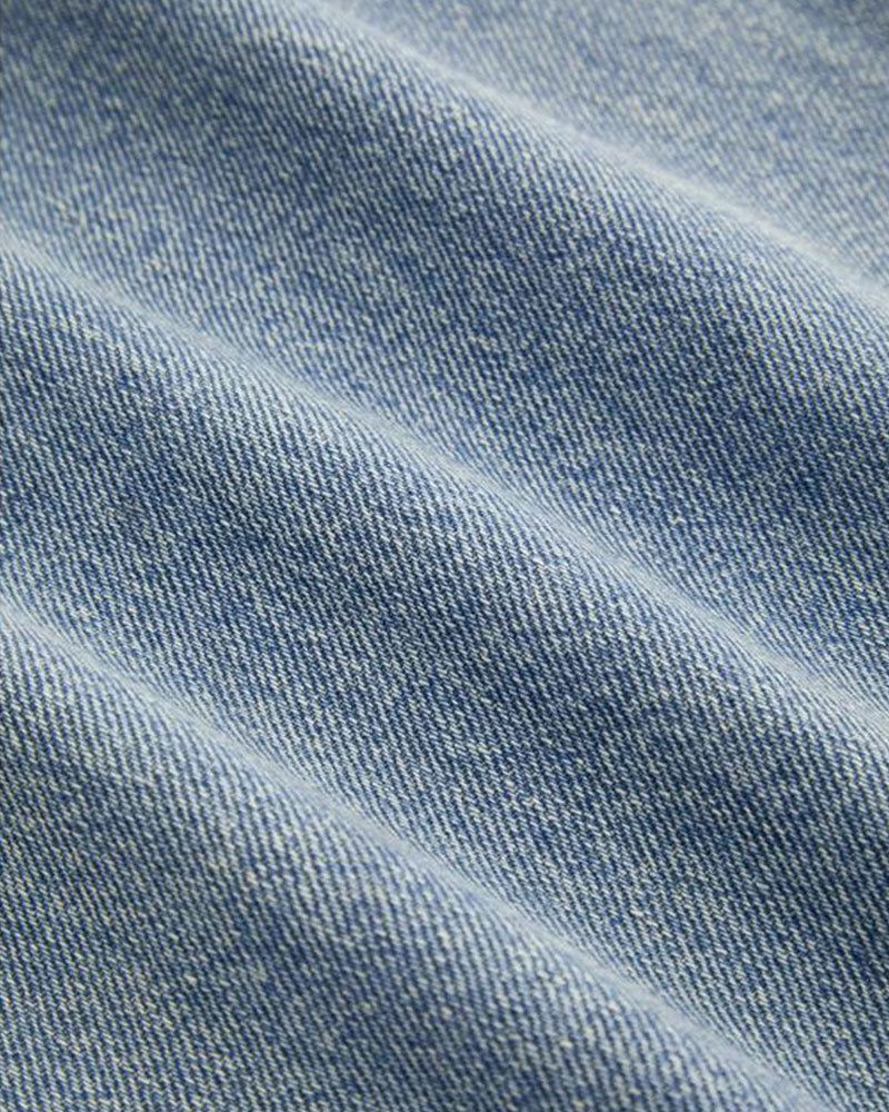 Vibecurve® Mid Rise Solid Bowknot Pocket Wide Leg Jeans