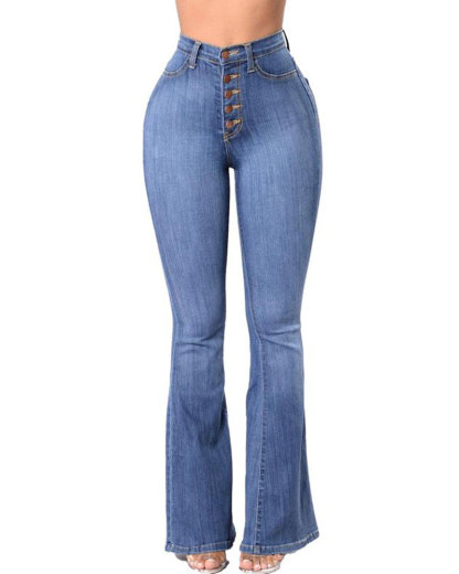 Vibecurve® Vibrant Women’s Flare Denim Jeans