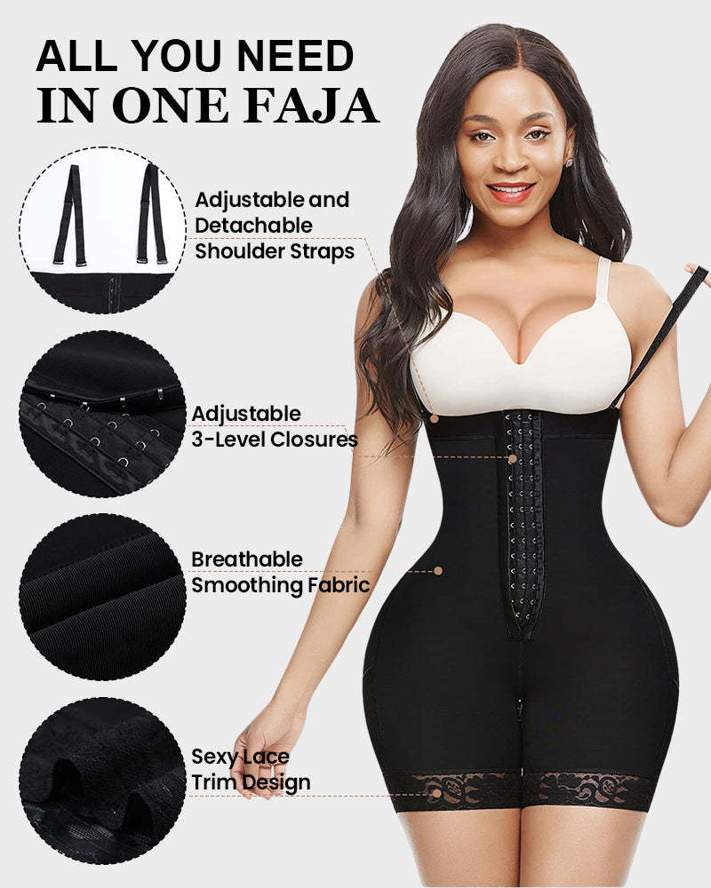 Vibecurve® Tummy Control Butt Lifter Bodysuit BBL Fajas