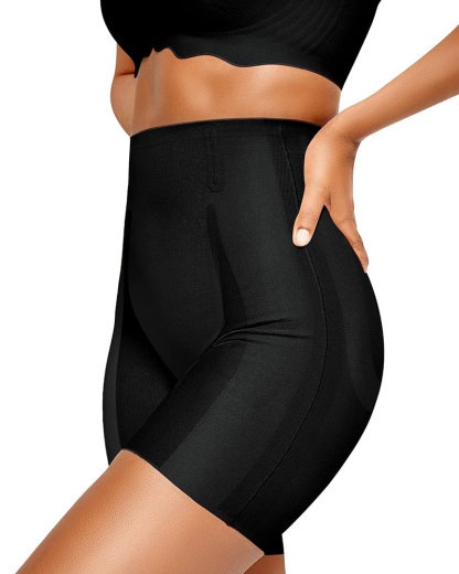 Vibecurve® High Waisted Tummy Tuck And Butt Lift Body Shaping Shorts