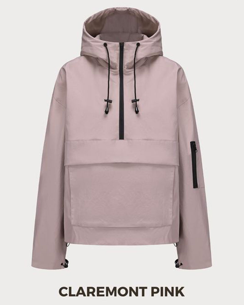 Vibecurve® StormTex Waterproof Oversized Fall Hoodie Coat