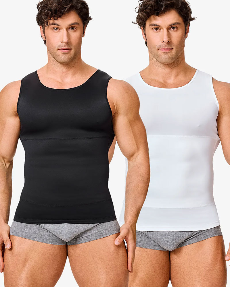 Vibecurve® Mens Slimming Body Shaper Vest