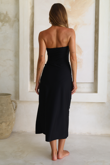 Vibecurve® 3D Flower Color Block One Piece Swimsuit And Skirt