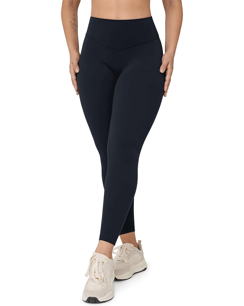 Vibecurve® No Front Seam High Waisted Workout Leggings for Women - 25''