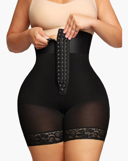 Vibecurve® High Waist Body Shaper for Women - Tummy Control, Butt Lift, Breathable Shapewear Shorts