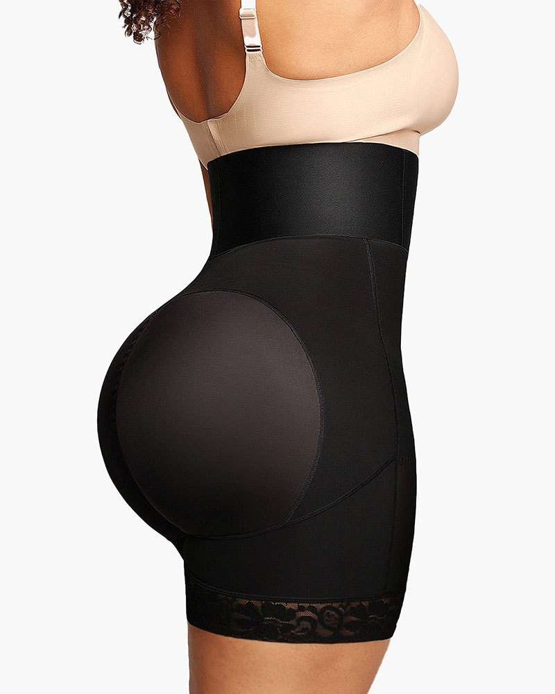 Vibecurve® High Waist Body Shaper for Women - Tummy Control, Butt Lift, Breathable Shapewear Shorts