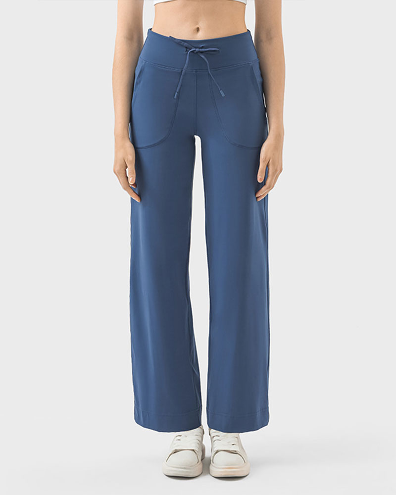 🔥Vibecurve® Yoga Scrub Pants Women Mid Rise Stretchy Work Pants