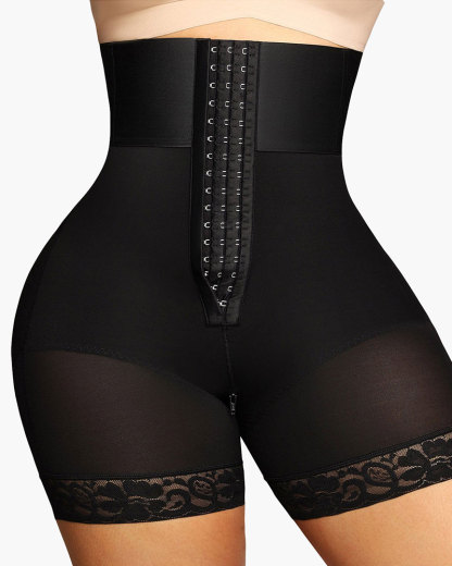 Vibecurve® High Waist Body Shaper for Women - Tummy Control, Butt Lift, Breathable Shapewear Shorts