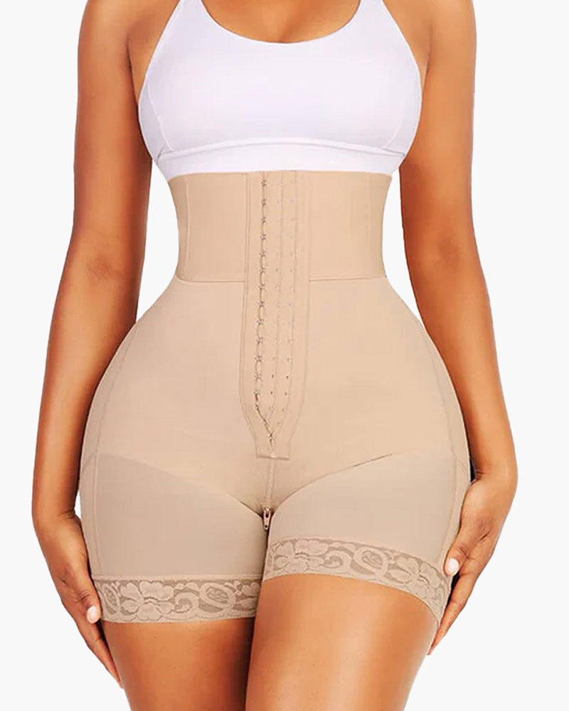 Vibecurve® High Waist Body Shaper for Women - Tummy Control, Butt Lift, Breathable Shapewear Shorts